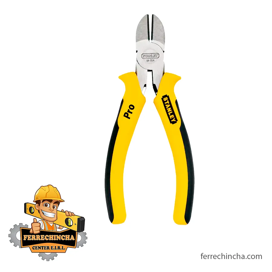 Alicate pro de corte diagonal 6 pulg 152 mm Stanley