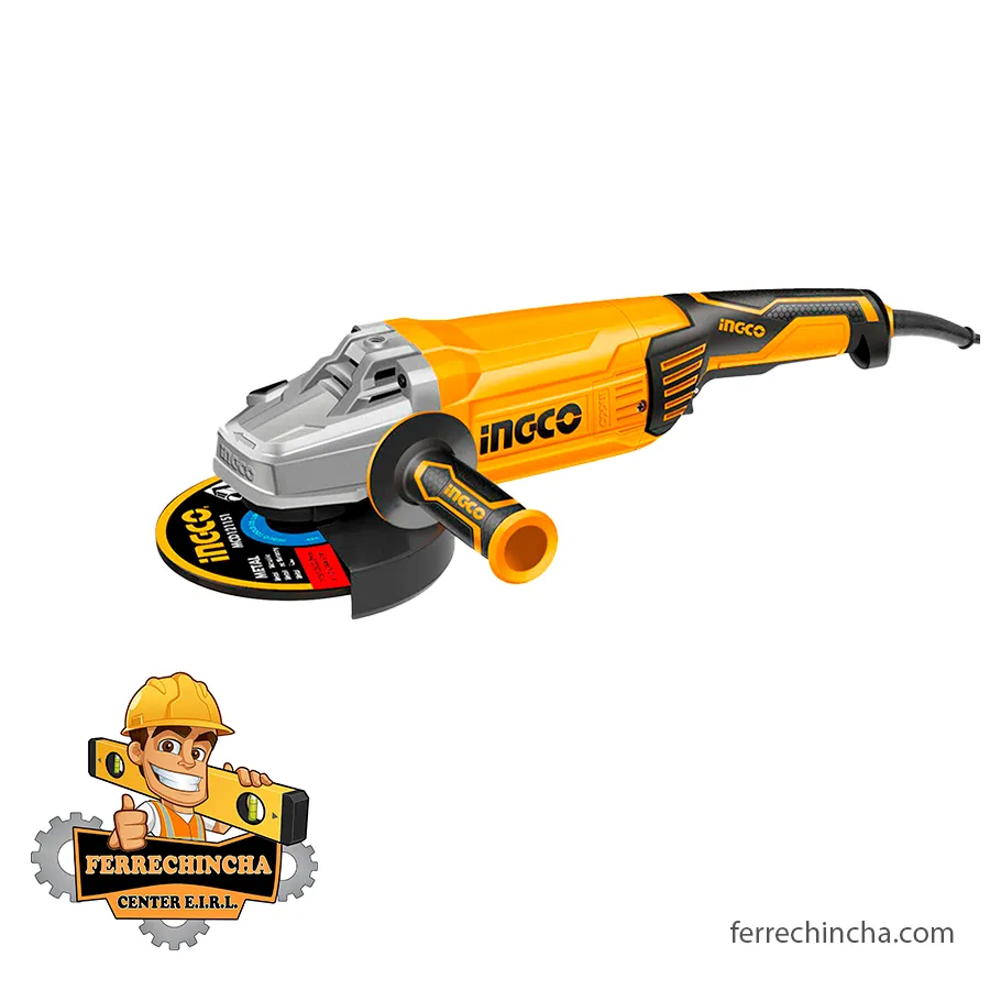 Amoladora-2200W Disco 9" INGCO.