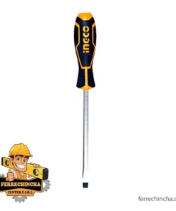 Destornillador plano de golpe 6x100mm Ingco.