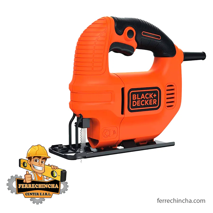 Sierra caladora Black & Decker velocidad variable.
