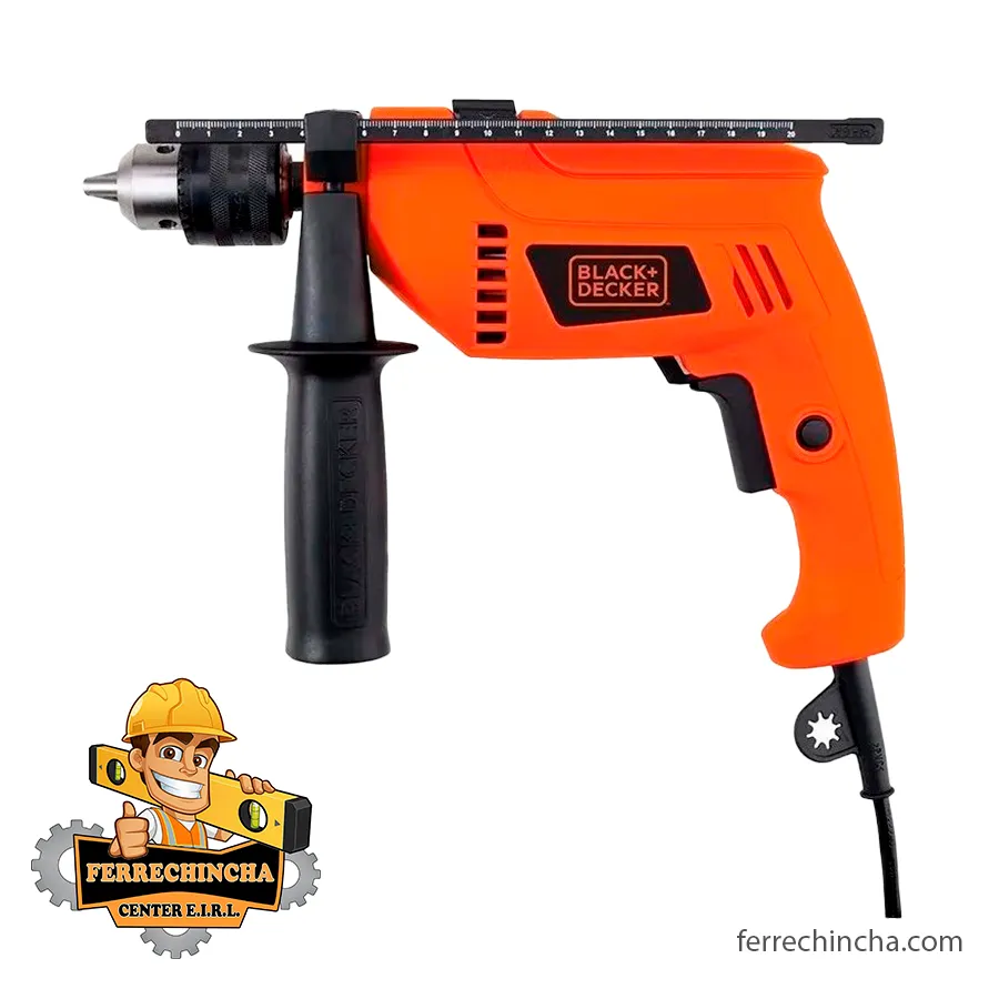 Taladro percutor Black& Decker 650 W.