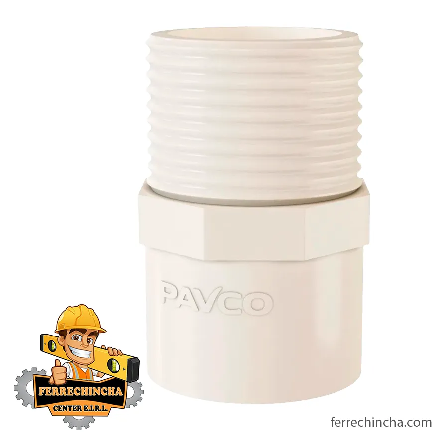 Adaptador 3/4 CPVC- Agua caliente Pavco - A1C
