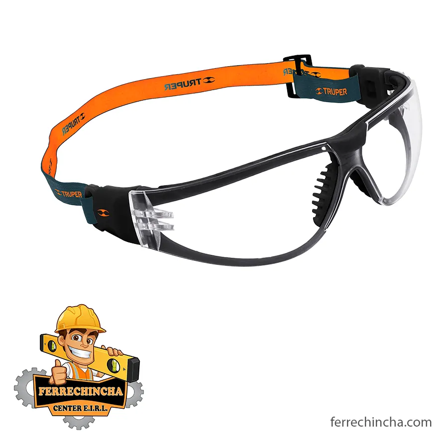Lentes de Seguridad Transp. Banda Elástica 15304