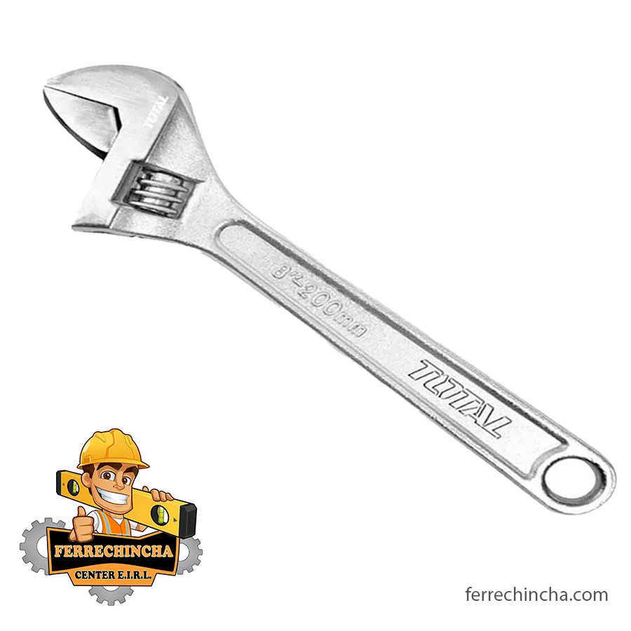 Llave francesa 10" Total