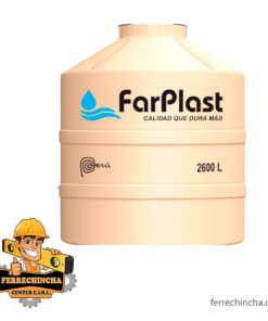 Tanque elevado Farplast 2600 lt. Arena