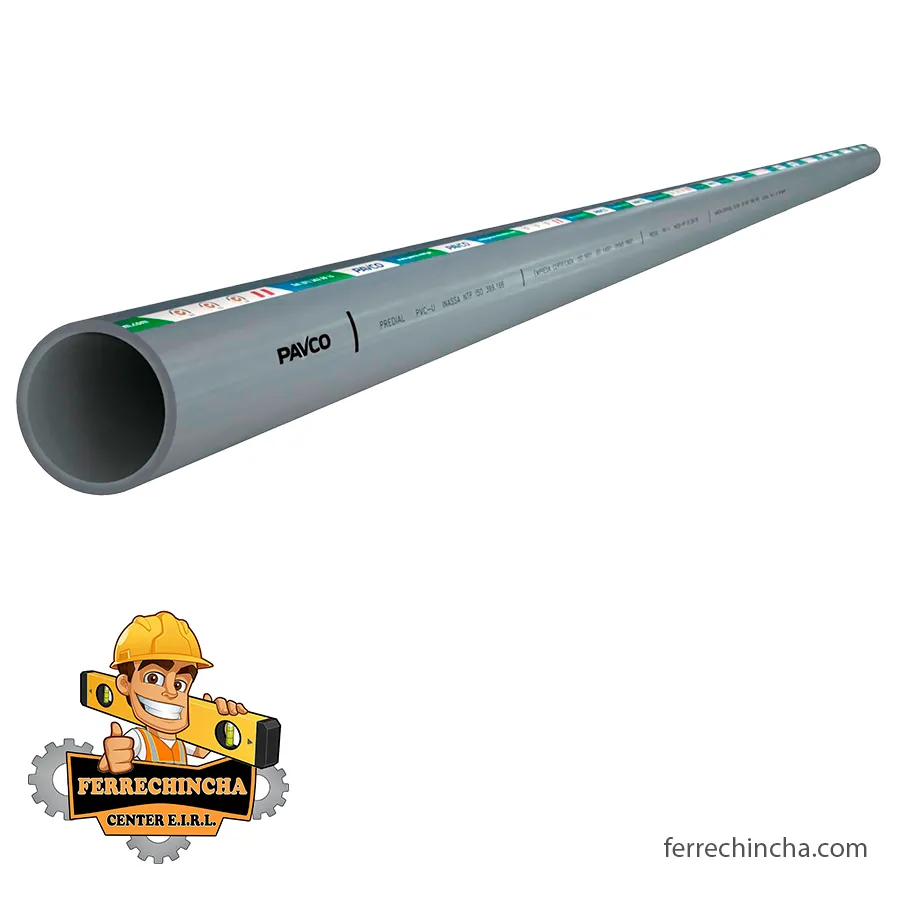 TUBO 3/4" AGUA PAVCO S/P