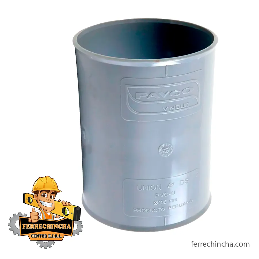 Unión 4" Pavco Desagüe