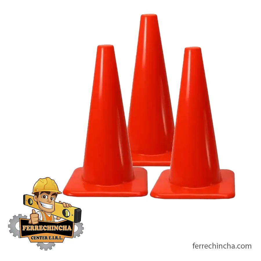 Cono de seguridad 18" - 45cm