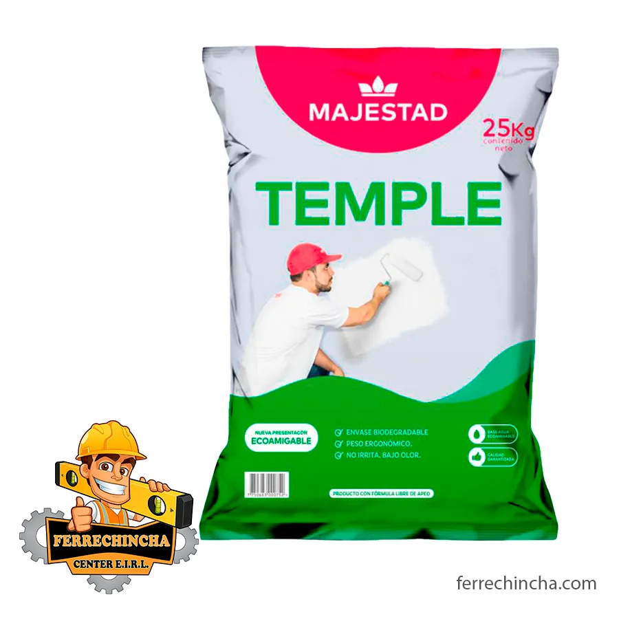 TEMPLE X 25 KG MAJESTAD