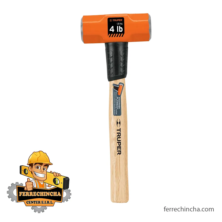 Comba truper mango de madera 4 lb