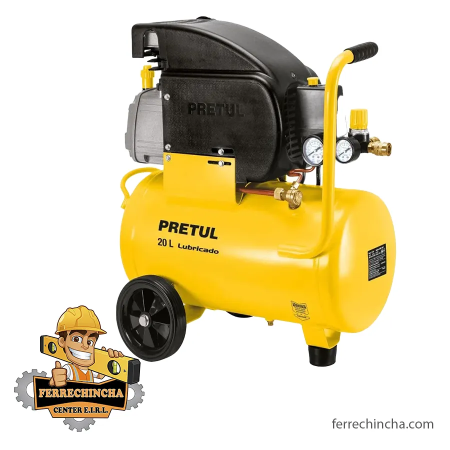 COMPRESORA PRETUL 2.5HP 20 LT. COD.21680