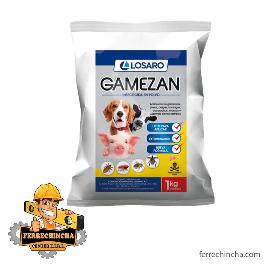 Gamezan x 1kg losaro insecticida