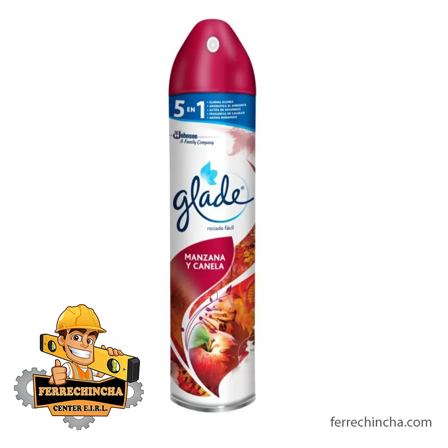 Glade spray manzana y canela 400ml