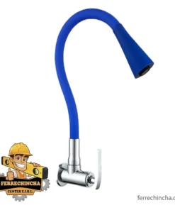 Llave flexible para lavadero a la pared Fratelli - Azul agna