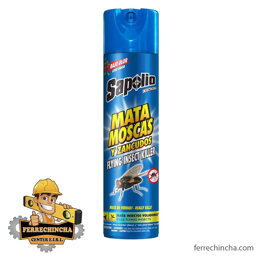 Sapolio mata mosca y zancudos 360 ml