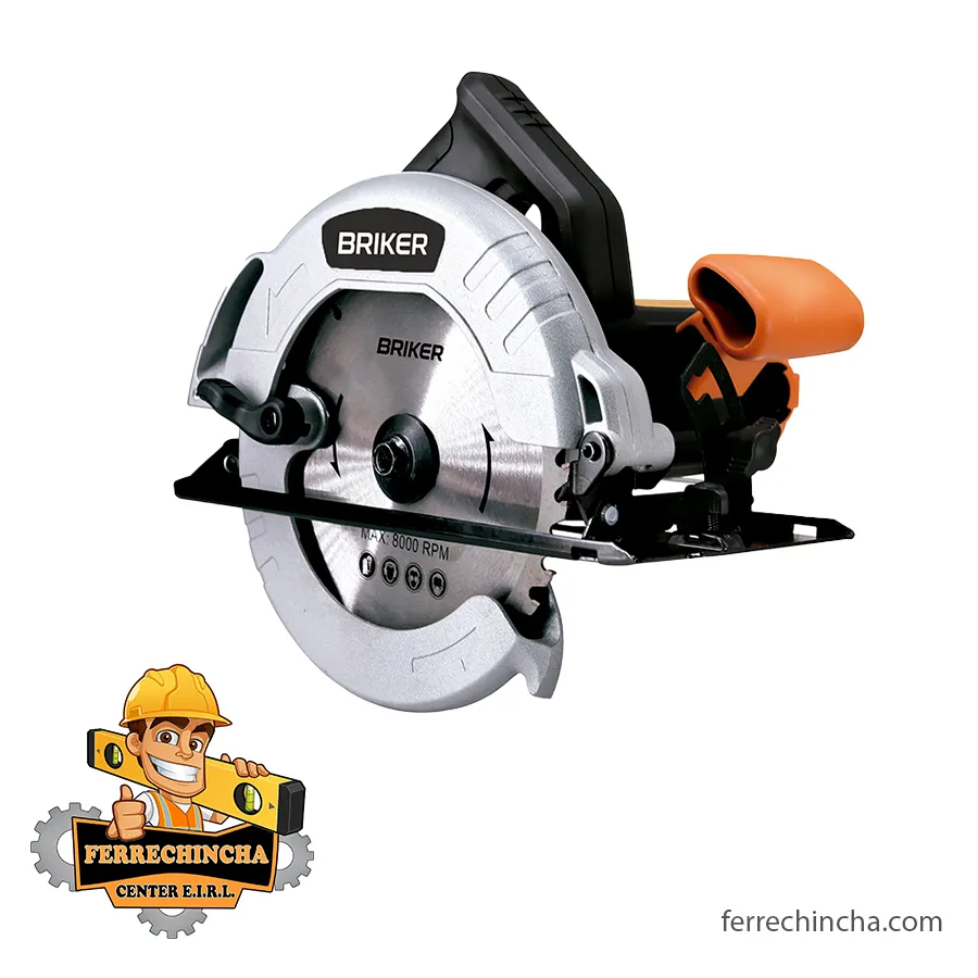 Sierra circular 71/4" 1550 W. Briker