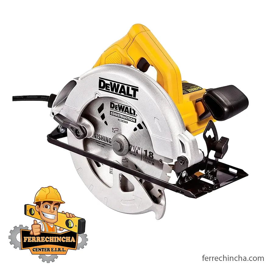 Sierra circular Dewalt 7 1/4 pulg 1400W