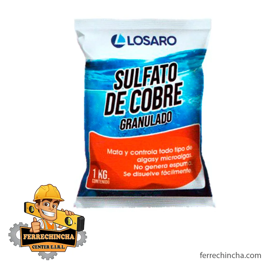 Sulfato de cobre kg losaro