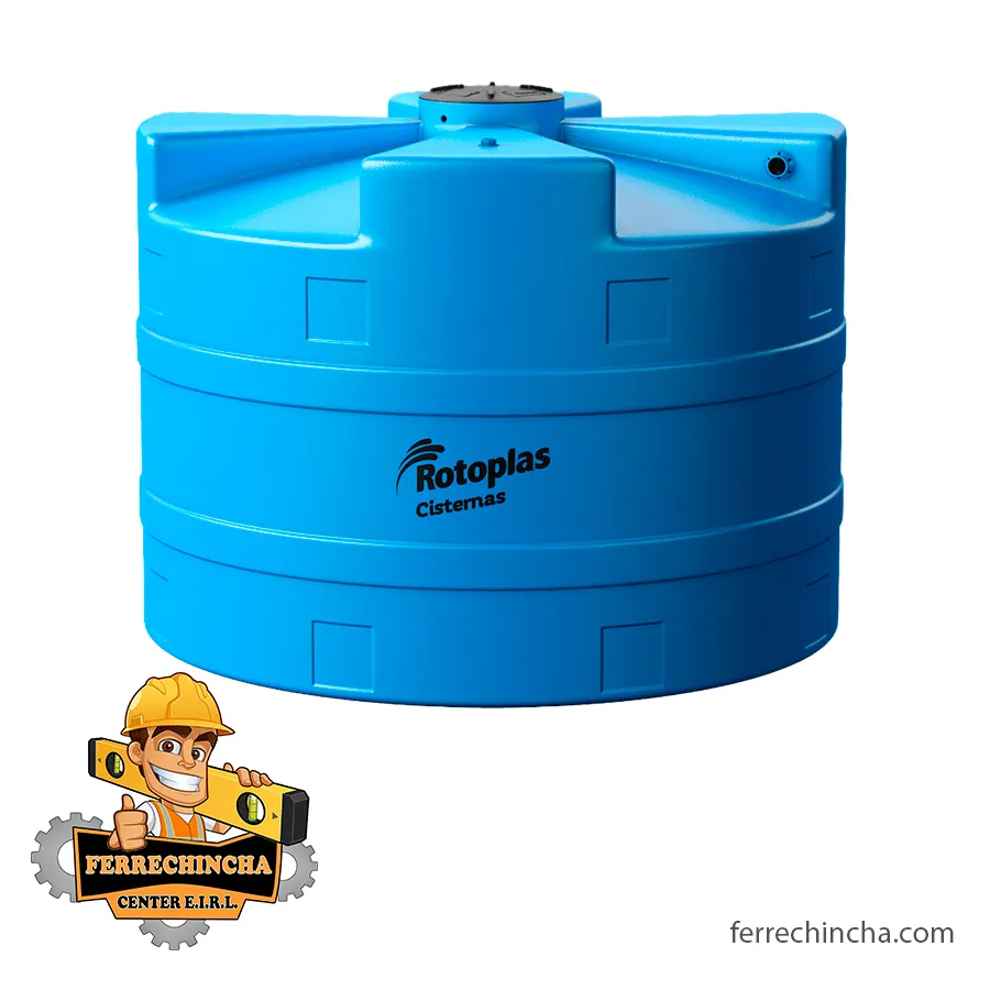 CISTERNA ROTOPLAS 5000 LT. AZUL ( SIN ACCESORIOS )