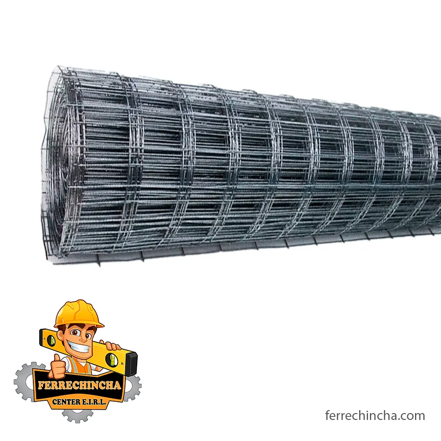 MALLA ELECTROSOLDADA 2" X 2" X 2 MT. ALTO  (ROLLO X 25 MT.) ALAMBRE 12