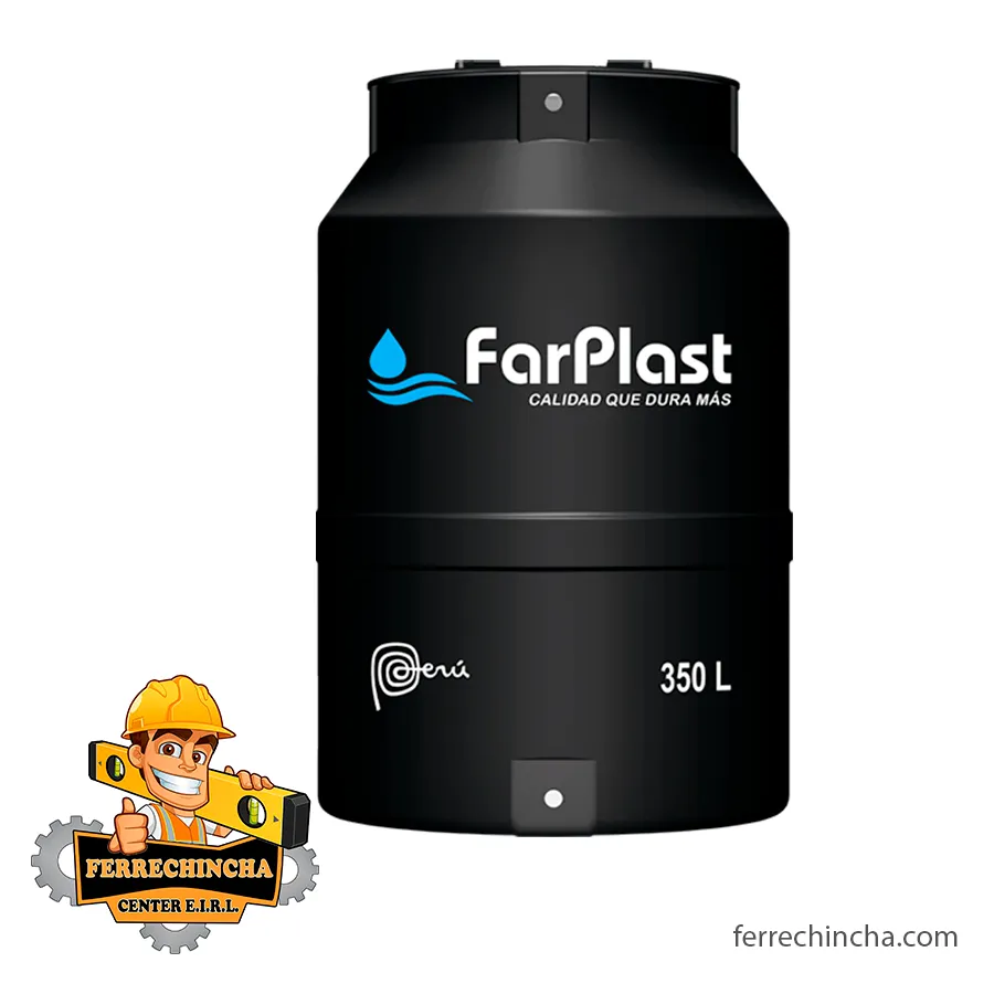 TANQUE FARPLAST 350 LT. NEGRO