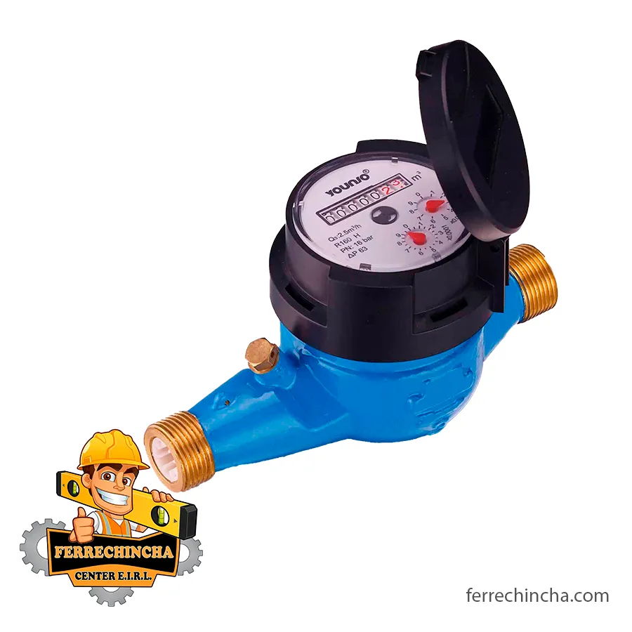 MEDIDOR DE AGUA 1/2" YOUNIO ( CON CERTIFICADO INACAL )