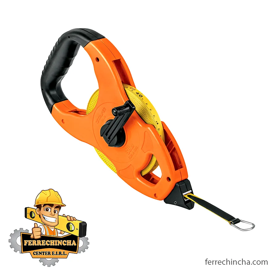 WINCHA FIBRA DE VIDRIO TIPO CRUCETA TRUPER 30 MTR. (12646)